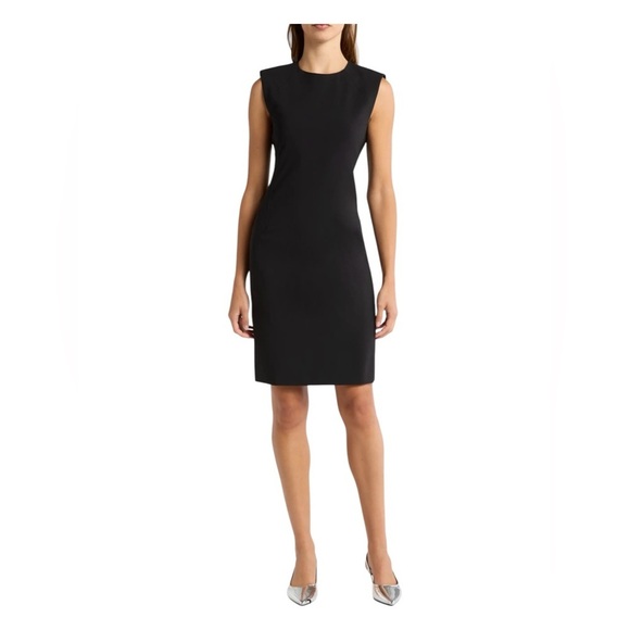 SOLD THEORY~ Power Stretch Wool Blend Dress Size 2 - Picture 1 of 9